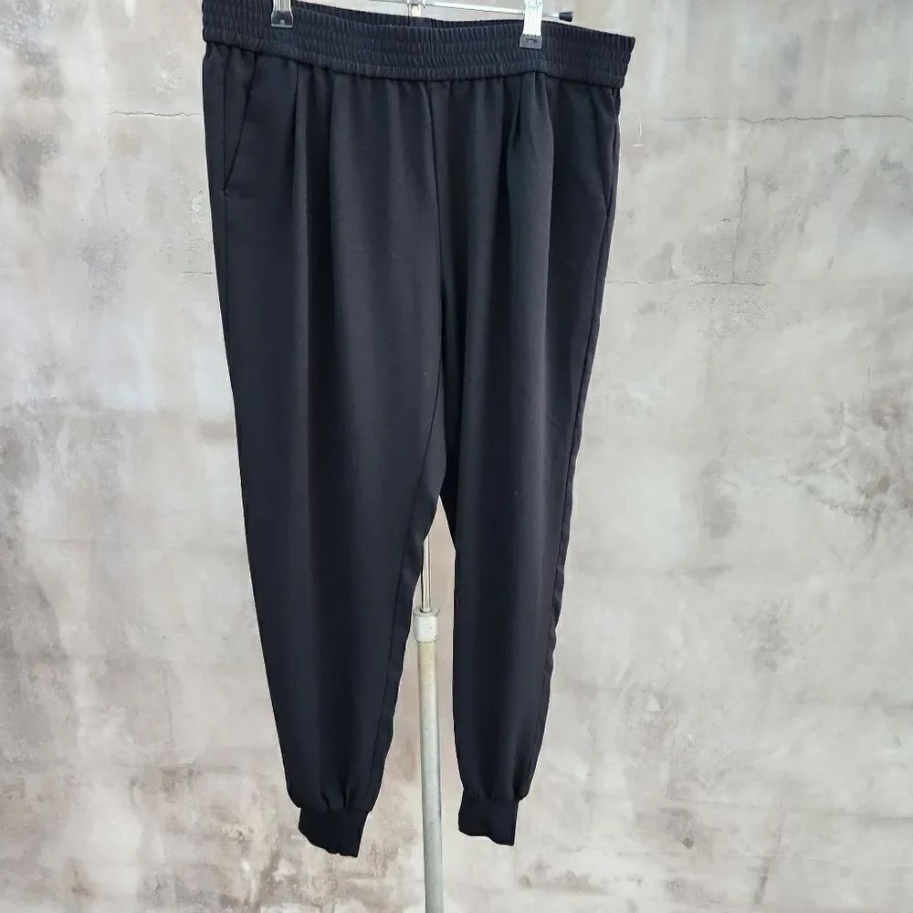 Joie polyester jogger pants black